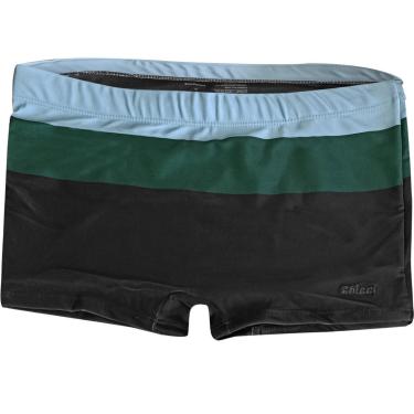 Imagem de Sunga Boxer Mash Colcci Listrada Preta, Verde e Azul-Unissex