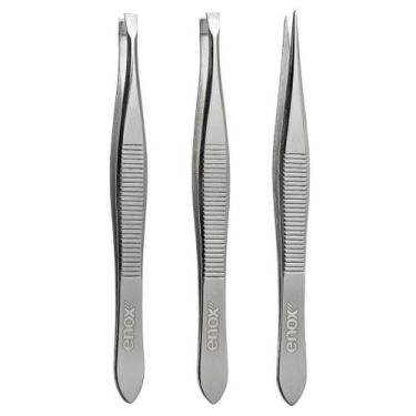 Imagem de Trio De Pinças Ref 1693 Enox
