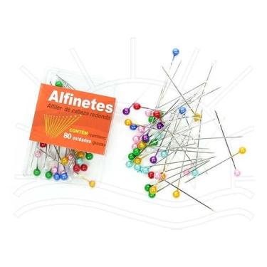 Imagem de Alfinetes Pérola - Círculo - 80 unidades