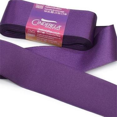 Imagem de Fita de Cetim nº 09 38mm com 10 Metros - Cinderela, 27 - ROXO