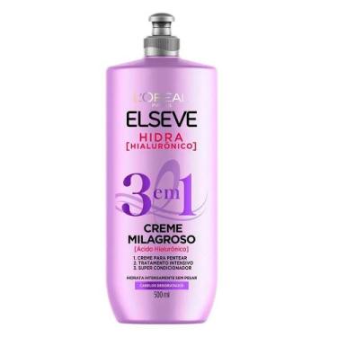 Imagem de Elseve Creme Milagroso 3 em 1 Hidra Hialurônico, 500ml