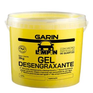 Imagem de Desengraxante Gel Amarelo C/ Microparticulas 3Kg - Ddla-3.0 - Garin
