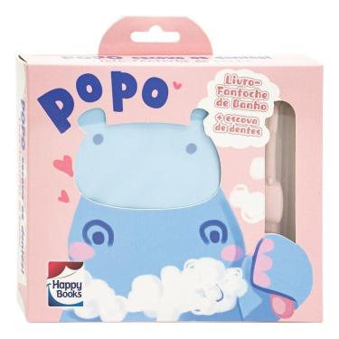 Imagem de Livro-fantoche De Banho: Popo Escova Os Dentes! (Rosa)