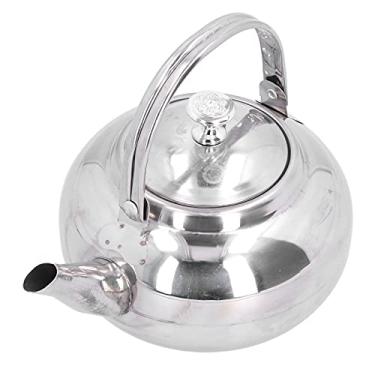 Imagem de Chaleira de chá Requintada de Aço Inoxidável, Bule de café, Coador de chá, Restaurante Doméstico (16cm)