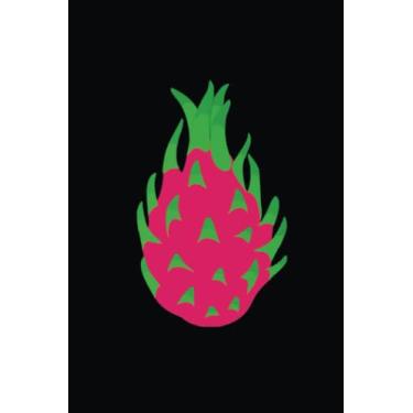 Imagem de DRAGON FRUIT Notebook: GRAPH paper, 120 page 6”x9” drafting quad ruled grid composition 4x4 squares per inch, with POP ART cover for school, college, ... people who measure, draw to scale: Geniuses