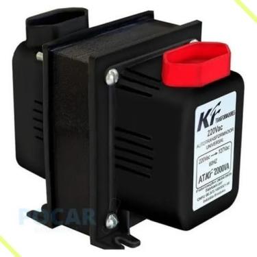 Imagem de Auto Transformador Conversor De Voltagem 2000Va 1000W Kf Slim 110 para 220