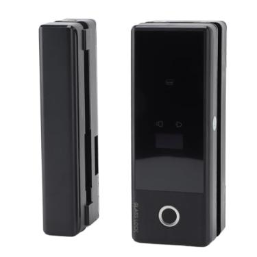 Imagem de Fechadura de Segurança de Porta de Vidro Inteligente, Impressão Digital, Senha, Desbloqueio de Chave de Cartão, Fechadura Eletrônica Sem Chave de Segurança de Teclado Digital