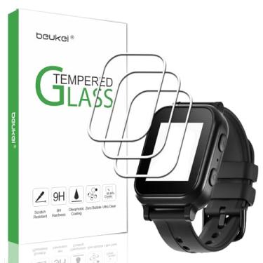 Imagem de beukei (Pacote com 3) Projetado para Gabb Watch 3/3e Protetor de Tela Vidro Temperado, Dureza 9H