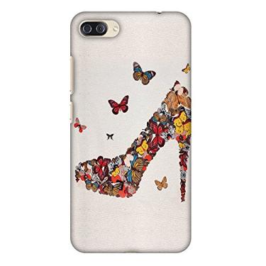 Imagem de AMZER Capa protetora fina, salto alto borboleta, Asus Zenfone 4 Max ZC554KL, Asus Zenfone 4 Max Pro ZC554KL, Asus Zenfone 4 Max Plus ZC554KL