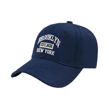 Imagem de Boné de Beisebol Unissex Vintage Brooklyn - Bordado New York, Tamanho 
