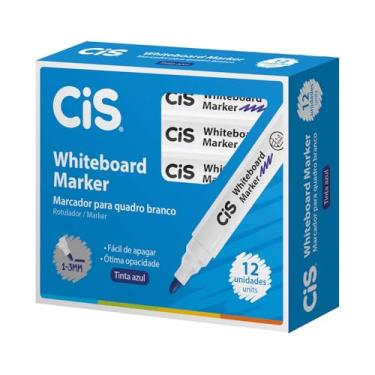 Imagem de Marcador, CIS, 46.8200, Azul, pacote de 12