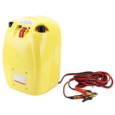 Imagem de Bomba de Ar Elétrica de Alta Pressão, 12V Inflate Rápido Deflate a Bomba de Ar Portátil de Caiaque para Jangadas de Barcos de Canoa