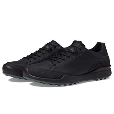 Imagem de ECCO Sapato de golfe masculino Biom Hybrid Hydromax resistente à água, Preto/preto, 7-7.5