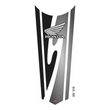 Imagem de Adesivo Faixa  Gravata  Tanque Resinado Cg Honda 318 - Resitank