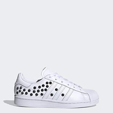 Imagem de Tênis feminino Adidas Superstar, Footwear White / Core Black-scarlet, 8.5