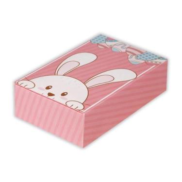 Imagem de Caixa Gaveta de Páscoa Coelhinha para Bombom - 1 Unidade - Decora Doce