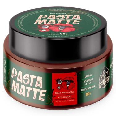 Imagem de Pasta Matte Guaraná Antarctica Pomada Alta Fixação 80g Don Alcides