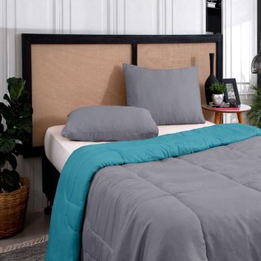 Imagem de Kit Edredom Super King Coberdrom 3 Peças Cobertor Margarida