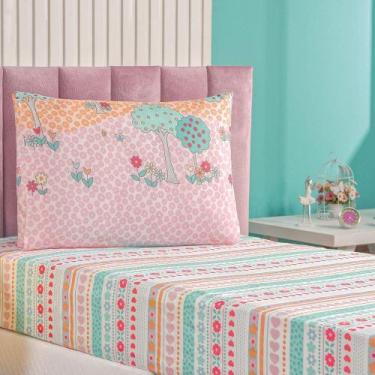 Imagem de Jogo de Lençol Solteiro Babel em Microfibra 2pç 100% Poliéster - Kids 