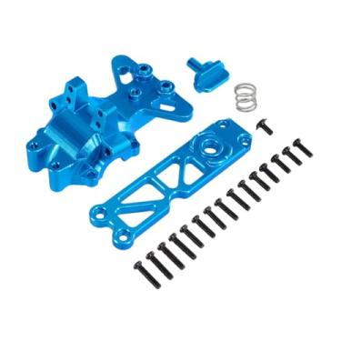 Imagem de Almencla Front Upper Gearbox Cover Parts Multifunction 1/16 RC Car Stable Easy Installation Direct Replace for 16210 16208 M163 H6V3, Azul