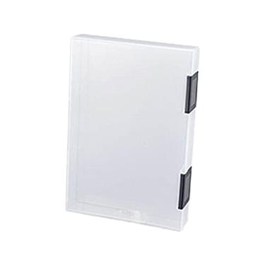 Imagem de de Arquivo Portátil de Plástico Suprimentos Suprimentos Protetor de Papel Protetor de Papel Protetor Organizadores, A5 Preto Espesso, Tamanho real