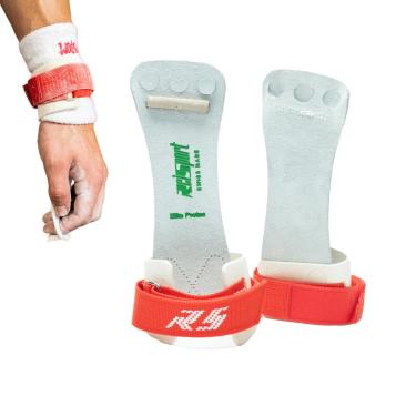 Imagem de Reisport Punhos de barra alta masculinos Protec Elite, PP, Pequeno, Médio, Grande, Treinamento de Ginástica para Homens e Meninos, Couro de Força Tripla com Kevlar, Pegas de Ginástica, Menos