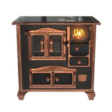 Imagem de Fogao a Lenha N 1 Princess Premium Preto Rose Gold Se