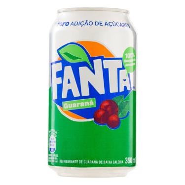 Imagem de Refrigerante de Guaraná Zero fanta 350ml