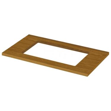 Imagem de Módulo Cozinha Henn Belize Tampo Gabinete p/Cooktop 80x53cm Nature-Henn