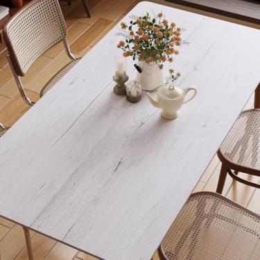 Imagem de VaryPaper Papel de contato rústico de madeira clara de 39,9 cm x 199,9 cm, papel de parede de madeira à prova d'água para armário de cozinha, papel de parede removível autoadesivo de vinil para