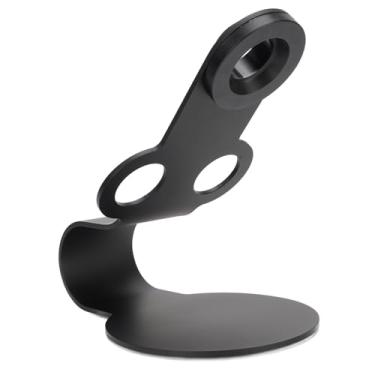 Imagem de Suporte Magnético para Secador de Cabelo para 3 Em 1 Projeto Com Almofadas Macias e Base de Liga de Alumínio de Revestimento Anti -óleo