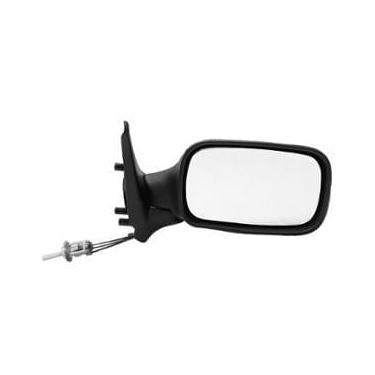 Imagem de Retrovisor Fiat Uno Fire 2001 a 2004 4 Portas Preto Com Controle CarolCar