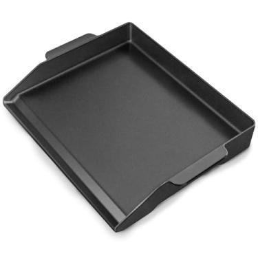 Imagem de GORGERILA Chapa De Ferro Fundido 17" X 13", Universal Para Fogão, A Gás Grelhar, Peças Nexgrill, Cozinhar Carvão, Acessórios Churrasco Ao Ar Livre, Camping, Churrasco, Teppanyaki