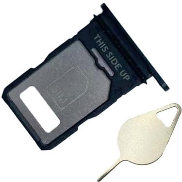 Imagem de SECRETIGER Suporte de bandeja de cartão SIM com pino de substituição - Compatível com Moto rola Moto Edge 2024 XT2405 - Instalação ideal do cartão SIM