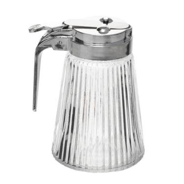 Imagem de Meleira de Vidro Canelada Dosador 250ml - Lyor