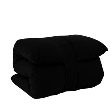 Imagem de Futon Almofada Dobrável de Espuma Solteiro Preto -