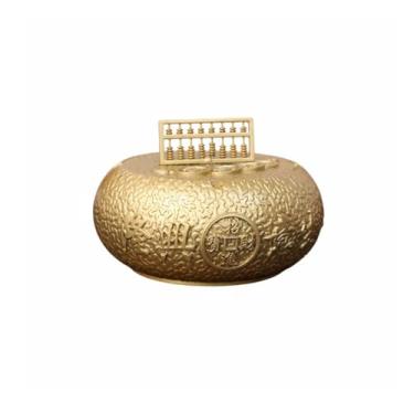 Imagem de Cinzeiro Cinzeiro de latão artesanato cinzeiro decorativo ao ar livre indoor mesa cinzeiros de metal para pátio casa escritório e decoração desktop Cinzeiro de Mesa