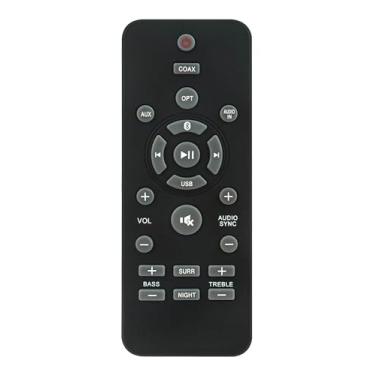 Imagem de Controle remoto de substituição 996580004176 adequado para alto-falante Philips Soundbar HTL1177B/F7 HTL1177B HTL1190B/12 HTL1190B HTL1190B/96 HTL1170BF7 HTL1170B/F7