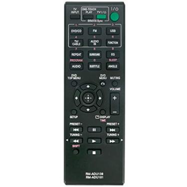 Imagem de Controle remoto de substituição RM-ADU101 RM-ADU138 aplicável para Sony DAV-TZ135 DAV-TZ130 DAV-TZ140 HBD-TZ130 HBD-TZ140 DVD Home Theater System DAVTZ135 DAVTZ130 DAVTZ140 HBDTZ133 0 HBDTT Z140