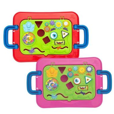 Imagem de Mesa Didática Atividades Pedagógicas Educativas Charmosa MercoToys Blo