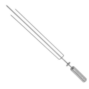 Imagem de Espeto Tridente Giratório para Gira Grill e Churrasqueira Pratic - PRA