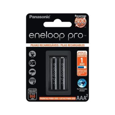 Imagem de Panasonic Eneloop PRO AAA 950mAh 1,2v - 500 Recargas