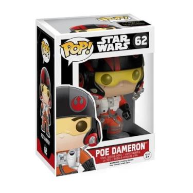 Imagem de Pop! Boneco de vinil do Poe Dameron do EPVII de Star Wars