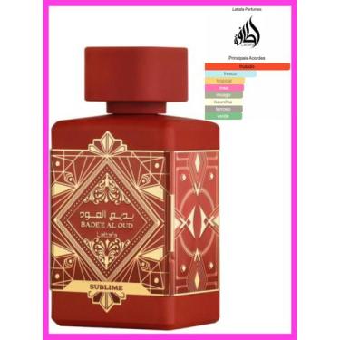 Imagem de Perfume Árabe Feminino Badee Al Oud Sublime 100ml Edp Lattafa, Origina