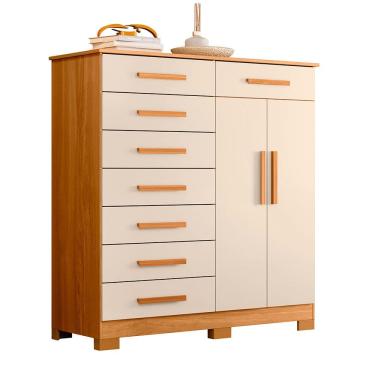 Imagem de Cômoda Verona com 8 Gavetas Albatroz