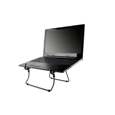 Imagem de Suporte para Notebook Netbook Tablet Ajustável (metal) - Preto
