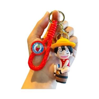 Imagem de Chaveiro Infantil De Anime One Piece Dragon Ball Luffy Nami Chopper Pi