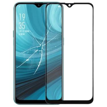 Imagem de Peças de substituição de telefone celular Para lente de vidro externo da tela frontal Oppo A7 / AX7 Acessórios telefônicos