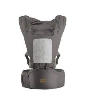 Imagem de Canguru Ergonômico Maxi Baby Hipseat Cinza
