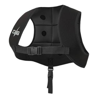 Imagem de Vaveren Colete de mergulho com peso Colete de mergulho livre Mulheres Homens Equipamento Snorkeling de neoprene para atividades subaquáticas Vela, S or M